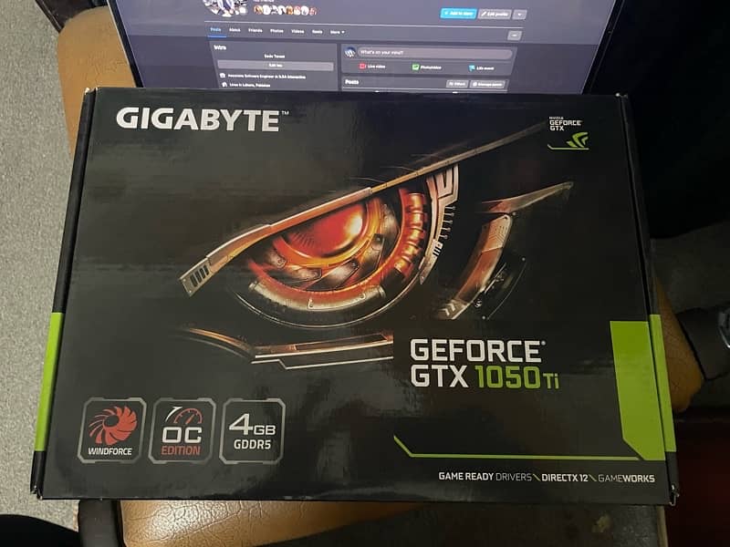 Graphics card 1050 ti 4gb 0