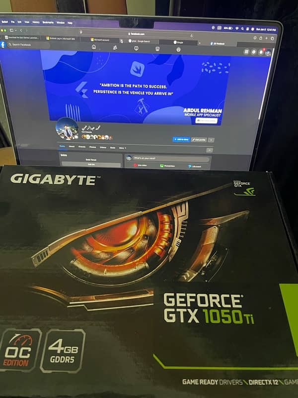 Graphics card 1050 ti 4gb 3