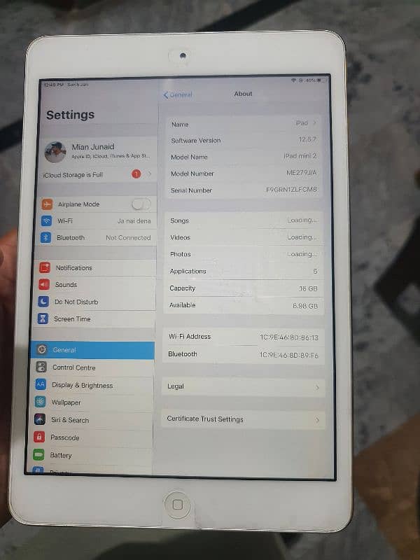 apple ipad mini 2 1