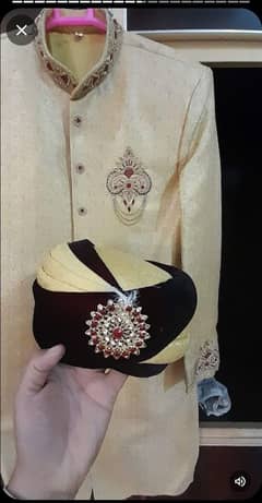 Sherwani with Cap