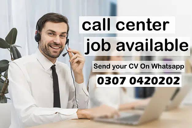 call center job available in online store 0