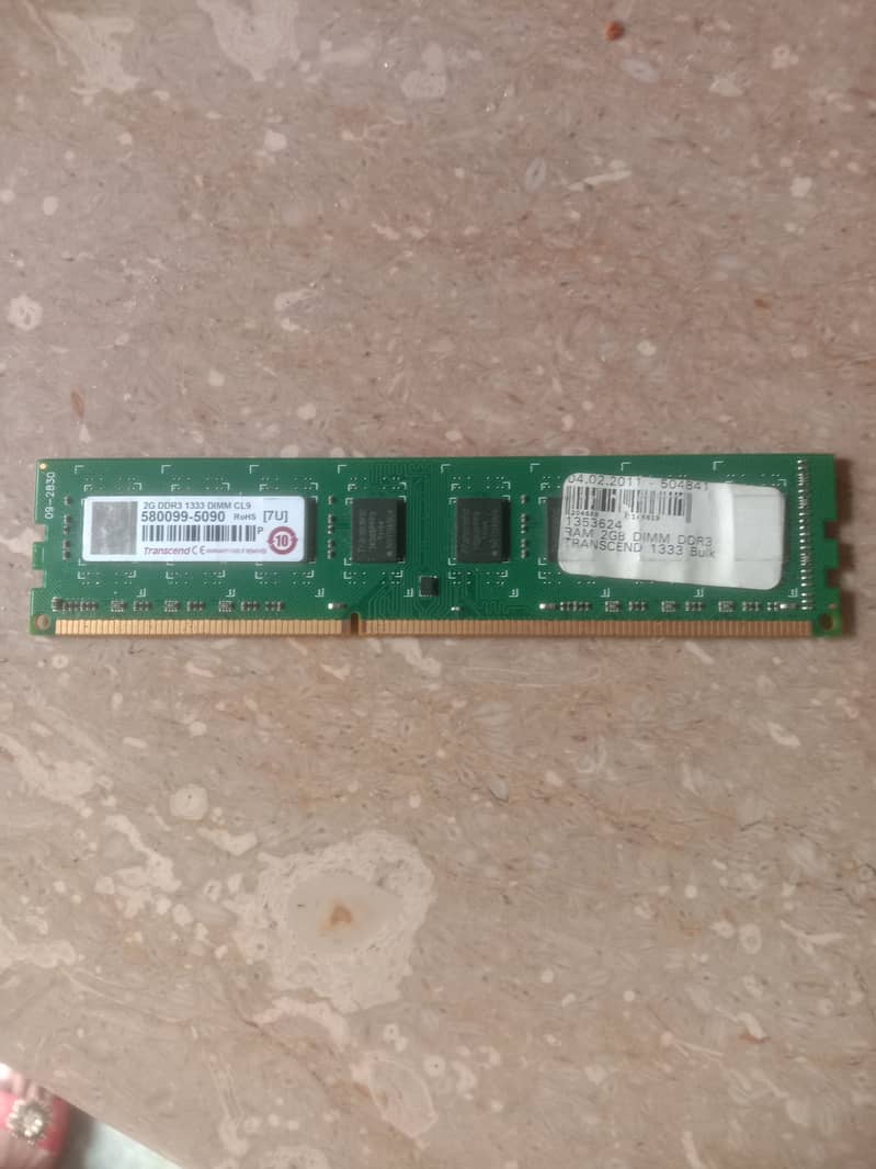 DDR3 2GB FOR DESKTOP AND TOWER SYSTEMS AND PCS 0