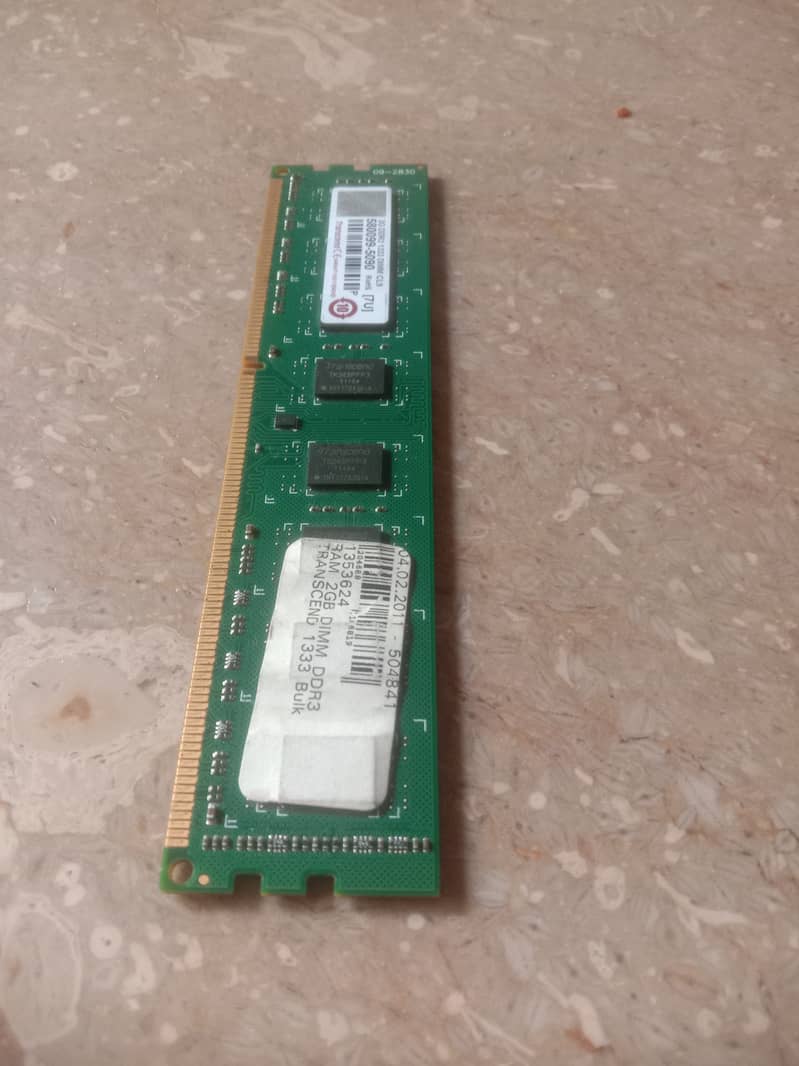 DDR3 2GB FOR DESKTOP AND TOWER SYSTEMS AND PCS 1