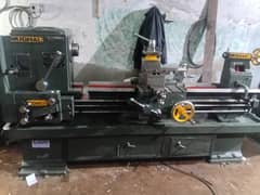 lathe machine 5.5 Feet Heavy Duty pona3in bor 5 years warranty