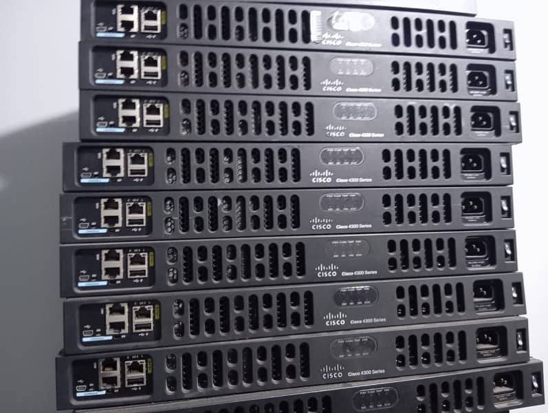 Cisco ISR Series contains six platforms: 4451, 4431, 4351, 4331, 4321 0