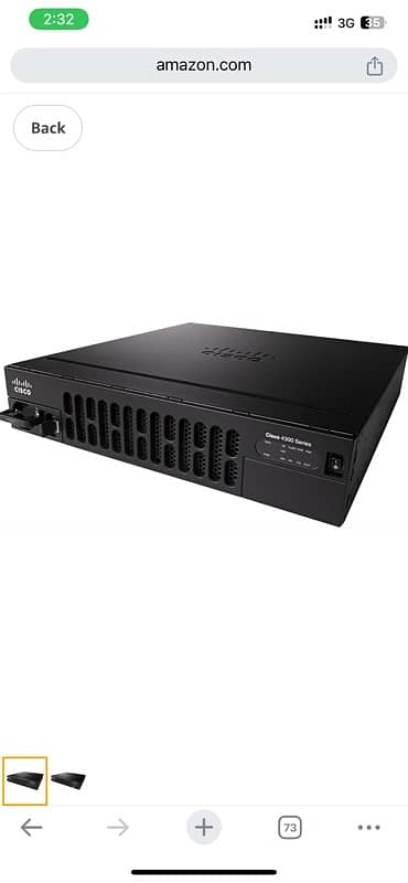 Cisco ISR Series contains six platforms: 4451, 4431, 4351, 4331, 4321 8