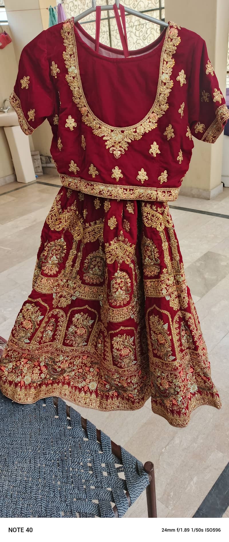 Indian bridal lehnga 1