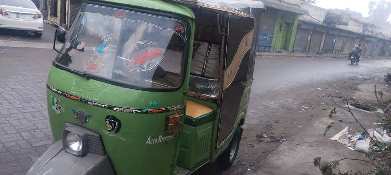 four stock rickshaw green color 1