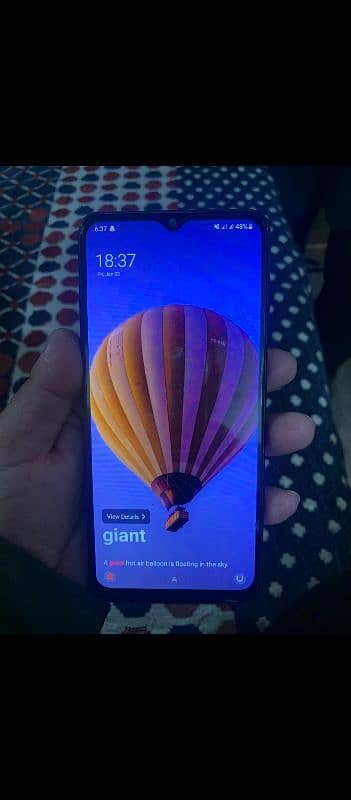 Samsung A12. condition 10by10. with original charger. without box 2