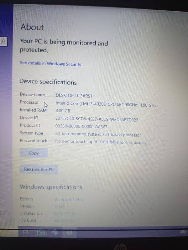 laptop hp full ok bs screen mai 1 line hai 6