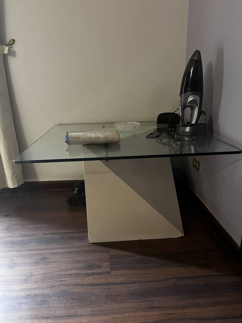 Centre Table with Glass Top 3