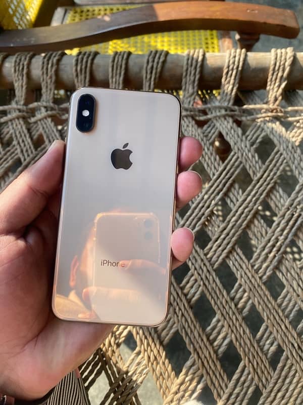 iphone xs(golden) 64gb pta approve 0