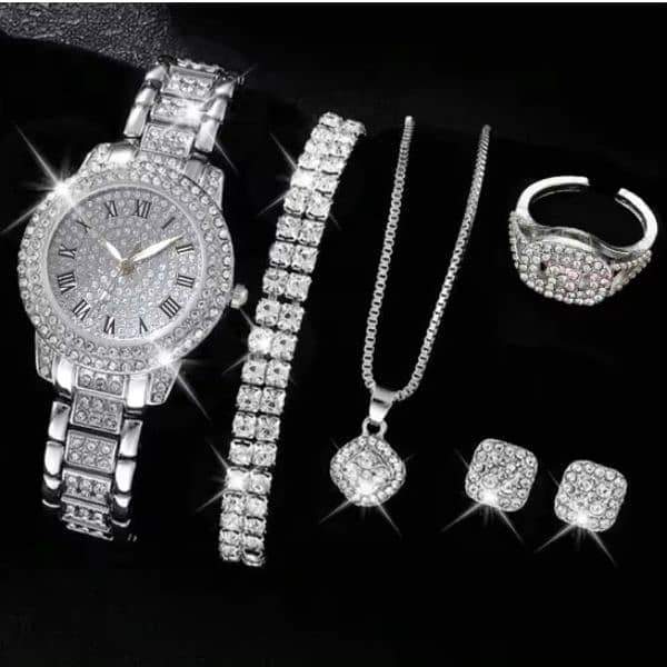 Jewelry set with watches. 5