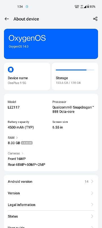 OnePlus 9 5G waterpack 1