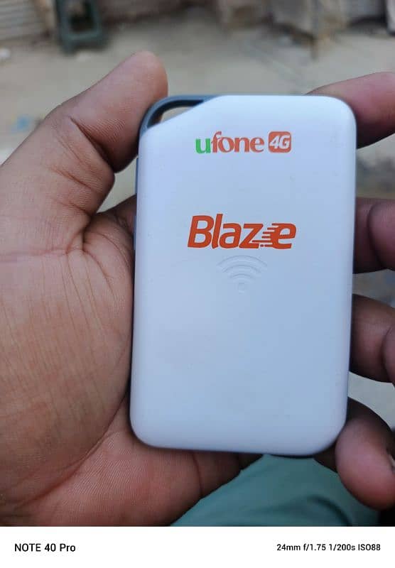 Ufone blade wifi brand new 10/10 1