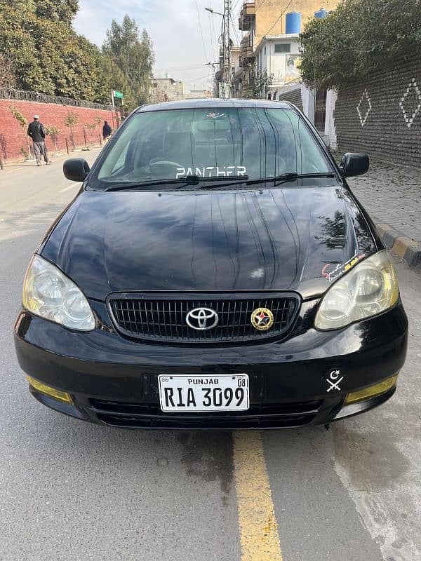 Toyota Corolla GLI 2008 Model Rawalpindi Registered 0