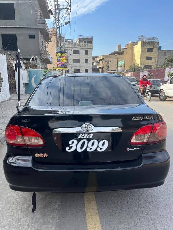 Toyota Corolla GLI 2008 Model Rawalpindi Registered 1