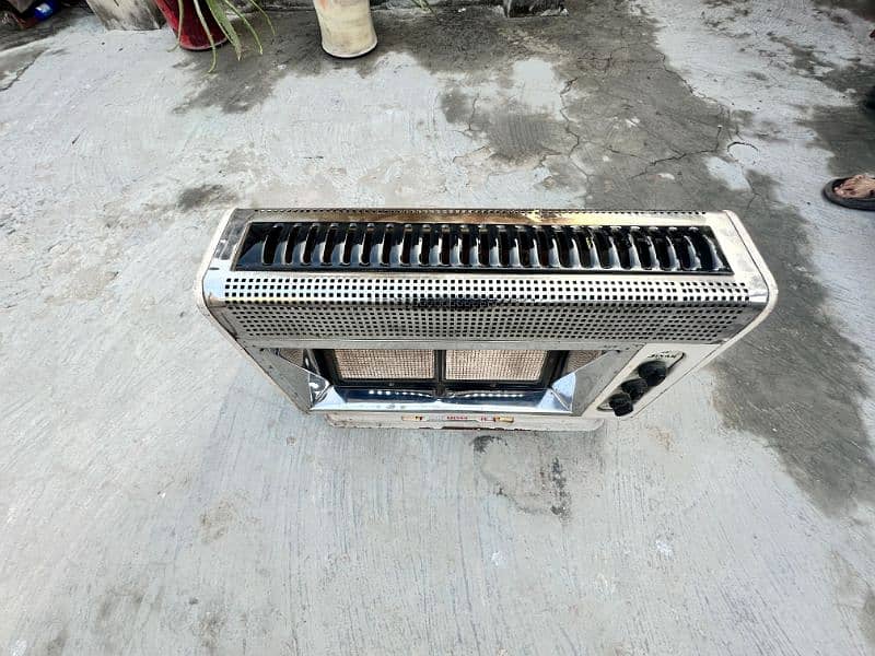 Double Panel Singer Gas Heater 1