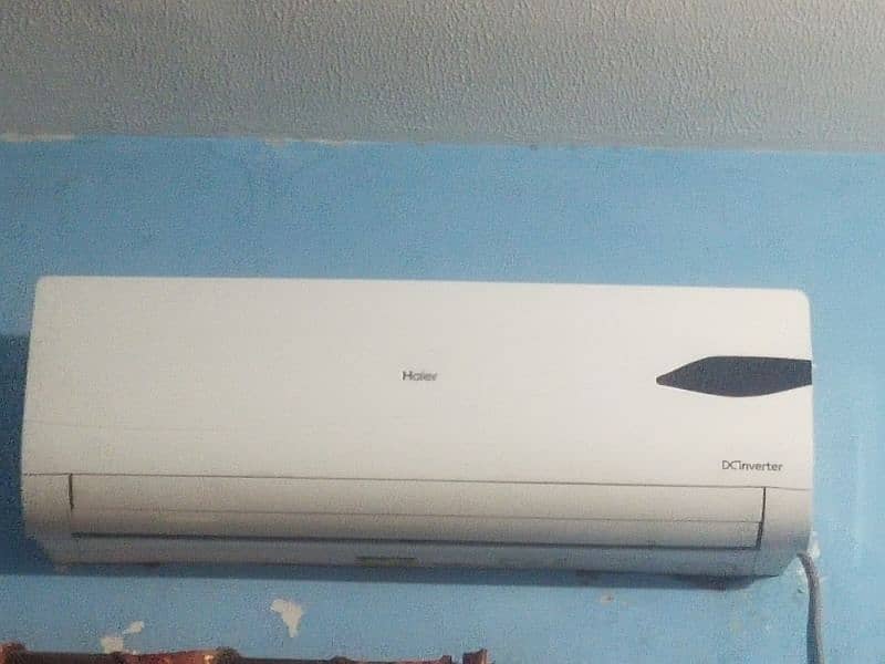 haier a. c 1.5ton ac d. c inveter all okay 0