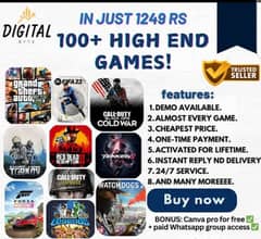 180+ pc games in just 1500