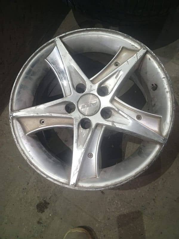 Brand new Brightstone KK_702 Xli /GLI tyre with Alloy Rims for sale . 0