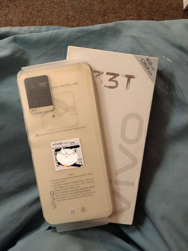 vivo y33t with box 0