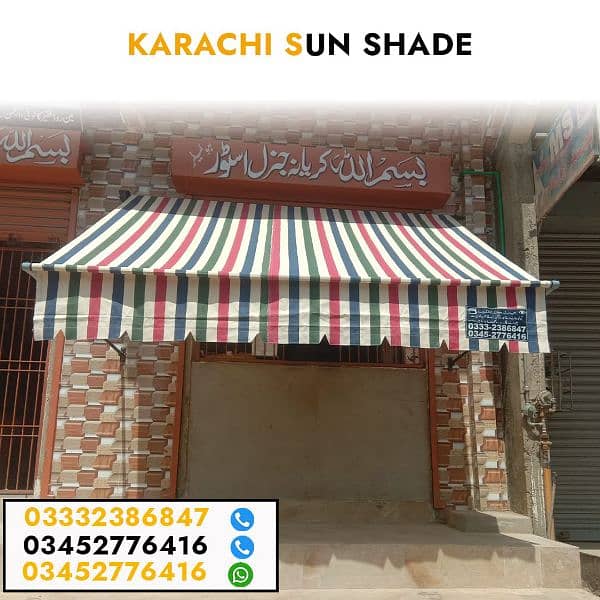 High-Quality Car Parking  Shade our for home shops Windows & Terrace 5