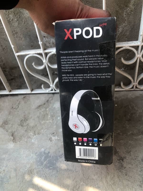 Xpod headphone 3