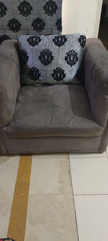 gray sofa, 5 gray seater sofa, sofa set, furniture, home deco, 3