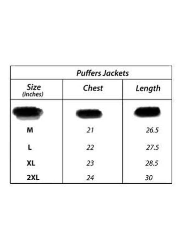 Men's Polyester Plain Puffer Jacket 2