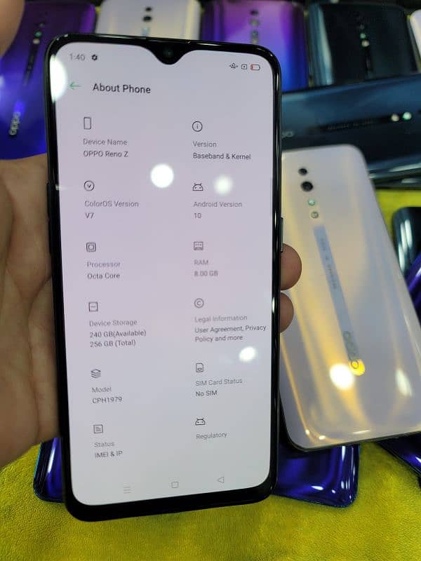 Oppo Reno Z (8gb-256gb) PTA Approved 3