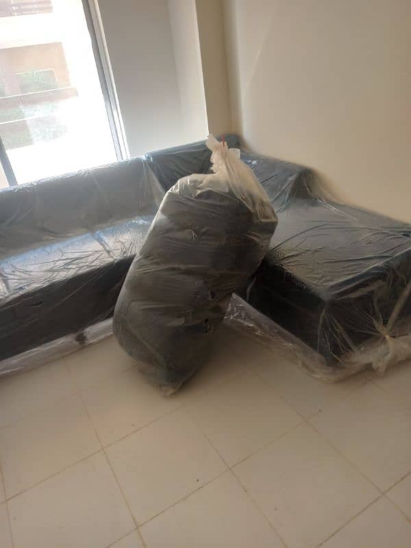 6 Seater L shaped Sofa with 6 Cushion || Brand new Condition 2