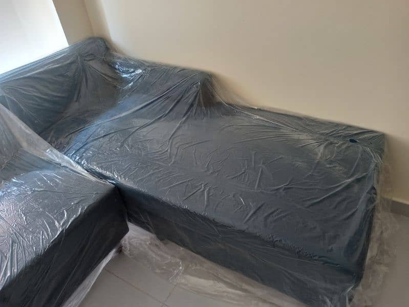 6 Seater L shaped Sofa with 6 Cushion || Brand new Condition 6