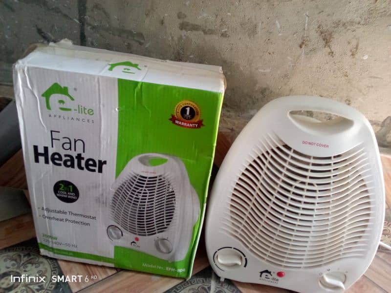 fan heater 2 in 1 cool and warm wind 3