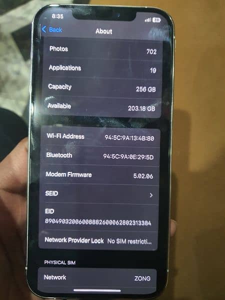 Iphone 12 pro Max 256 gb factory unlock Non Pta 4