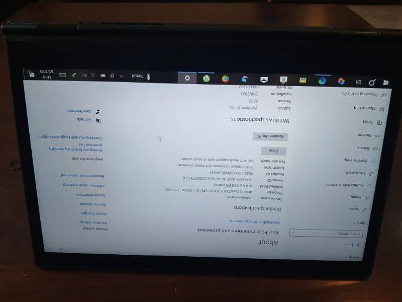 Lenovo X1 Yoga Cori 5, Ram 16 GB, 2 TB SSD 3