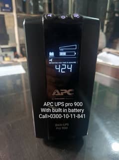 APC UPS WITH BATTERY FOR CCTV,GAME,PC , WI-FI AND OTHERS