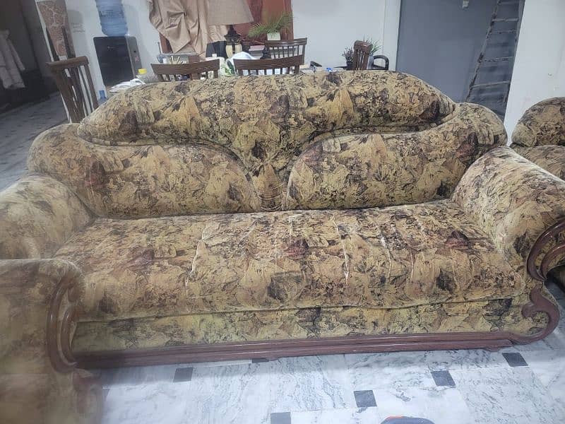 6 seater used sofa for sale 1