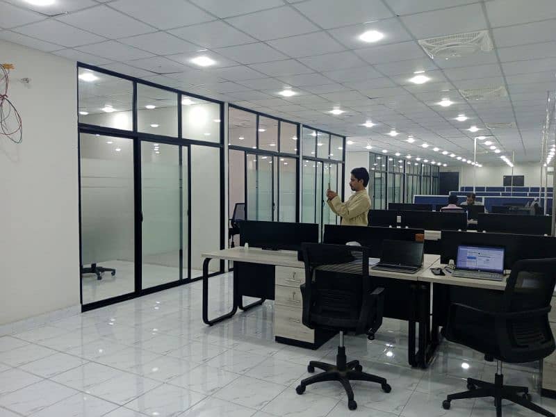 gypsum board partition cement partition gypsum ceiling glass partition 4