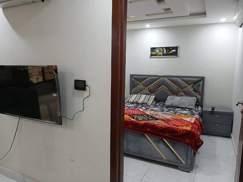 ONE BED FURNISHES APARTMENT SECTOR E BAHRIA TOWN 4