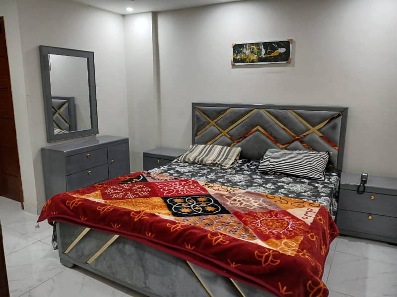 ONE BED FURNISHES APARTMENT SECTOR E BAHRIA TOWN 6