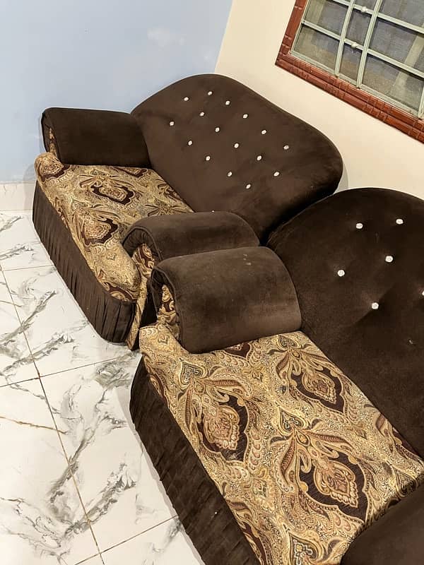 sofa set for sell lush condition 6