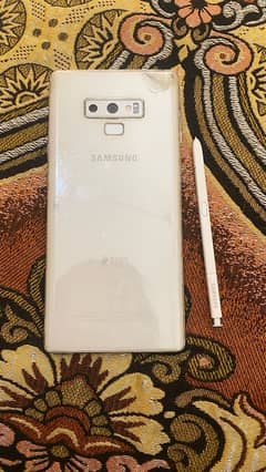 Samsung note 9 good condition