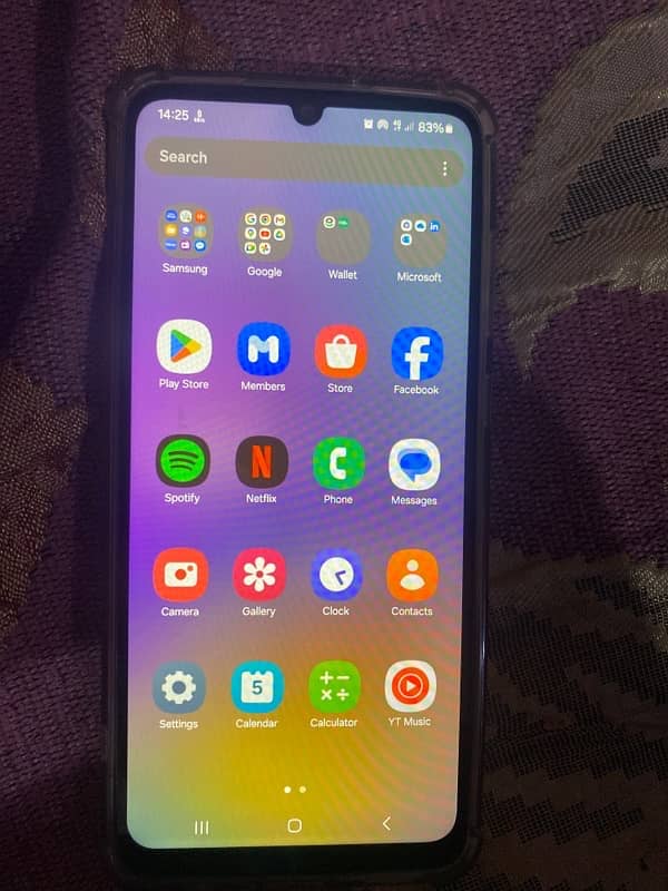 samsung A05 4/64 one month use price 20 hazar final full ok new 4