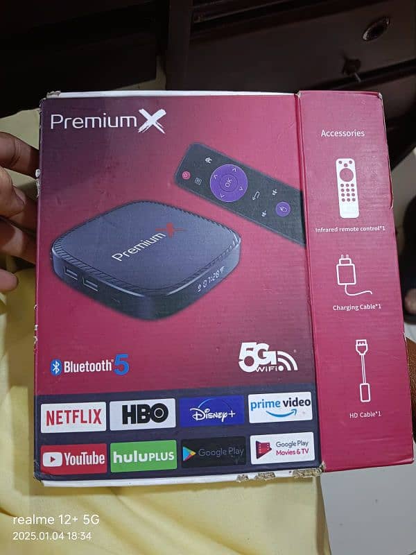 Premium X Android TV Box 8GB RAM / 128GB ROM 0