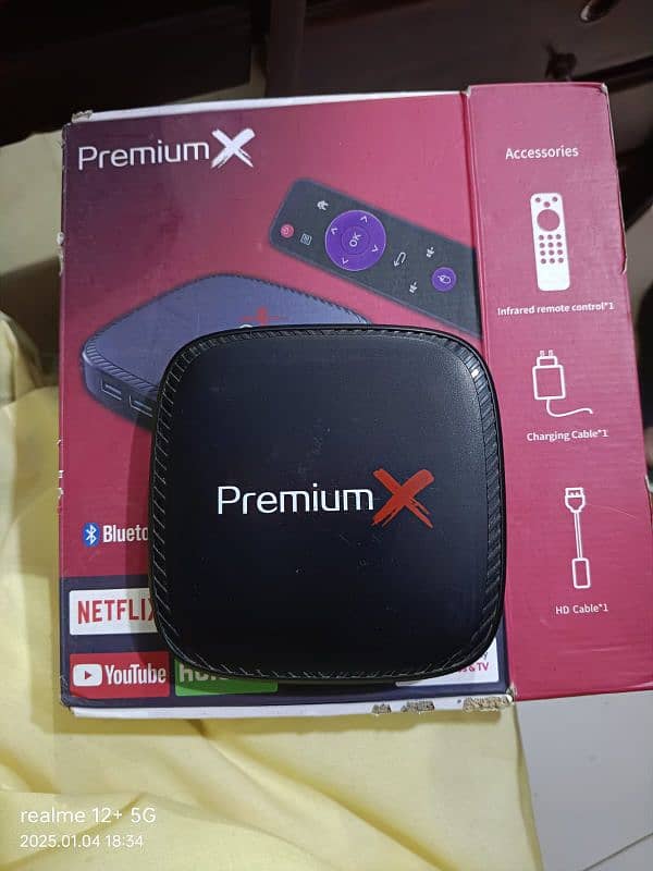 Premium X Android TV Box 8GB RAM / 128GB ROM 1