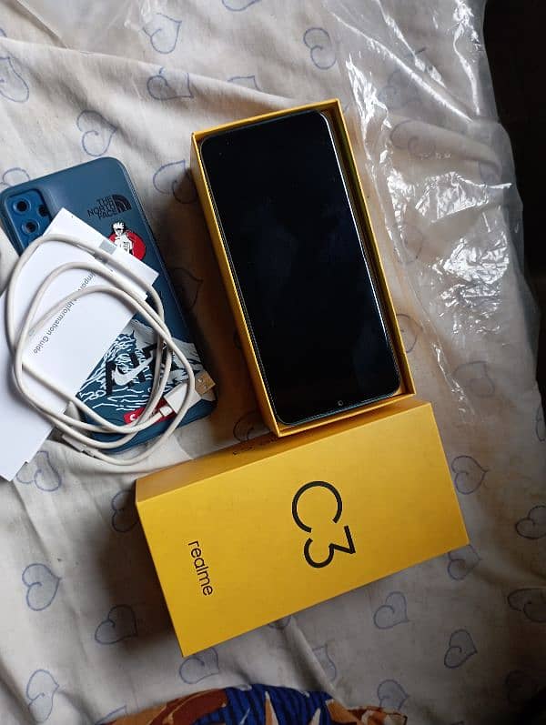 realme c3 3/32 gaming phone. (03416735036) 4