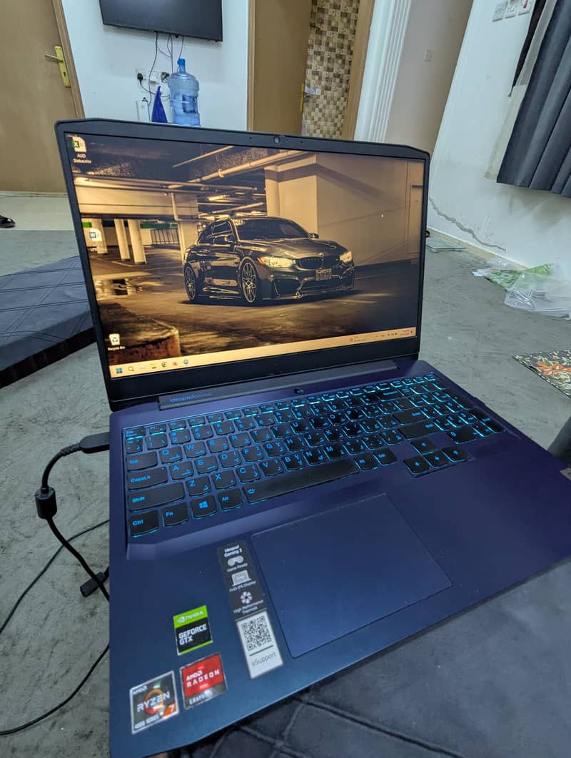 Lenovo IdepadGAMING 3 Ryzen 7 4800 Nvidia GTX 1650Ti 4GB 1