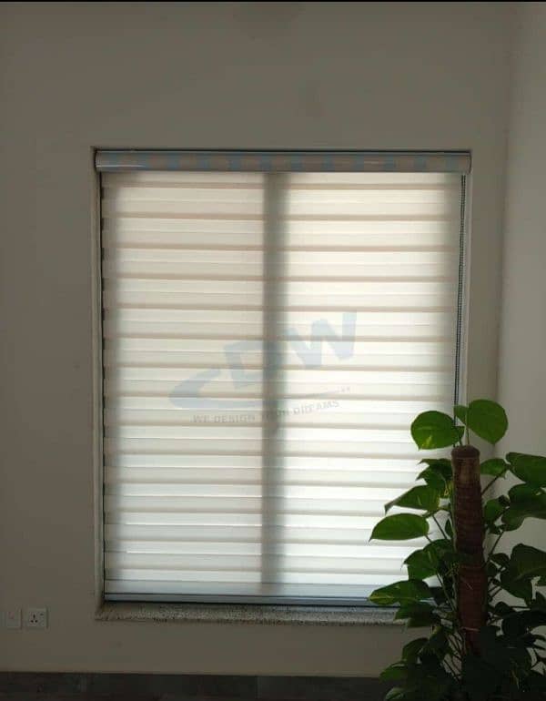 Window blinds Roller Roll up vertical Zebra Curtain Pardy blinder 9