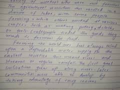 Hand writting Assignment